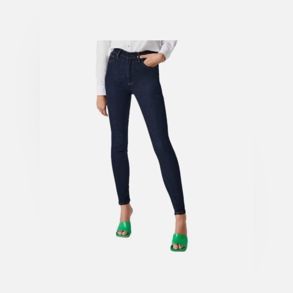 Denim Forum The Lola Hi Rise Skinny Blue Size 29